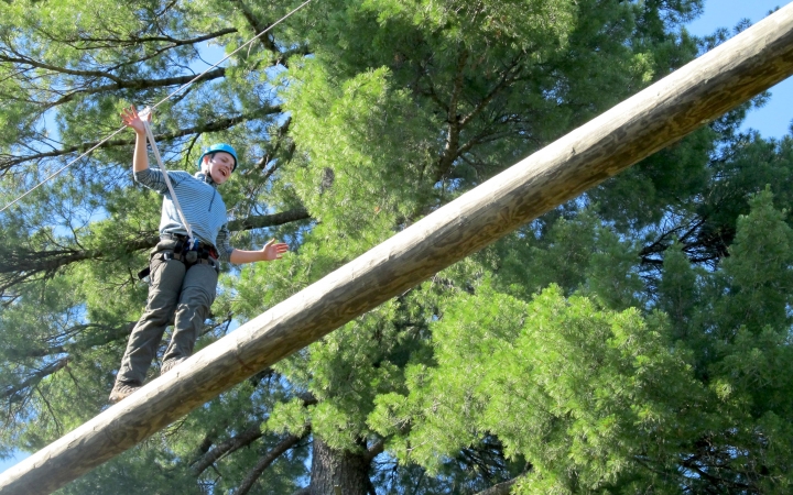 adults rope course